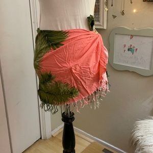 Palm Sarong Wrap/Scarf